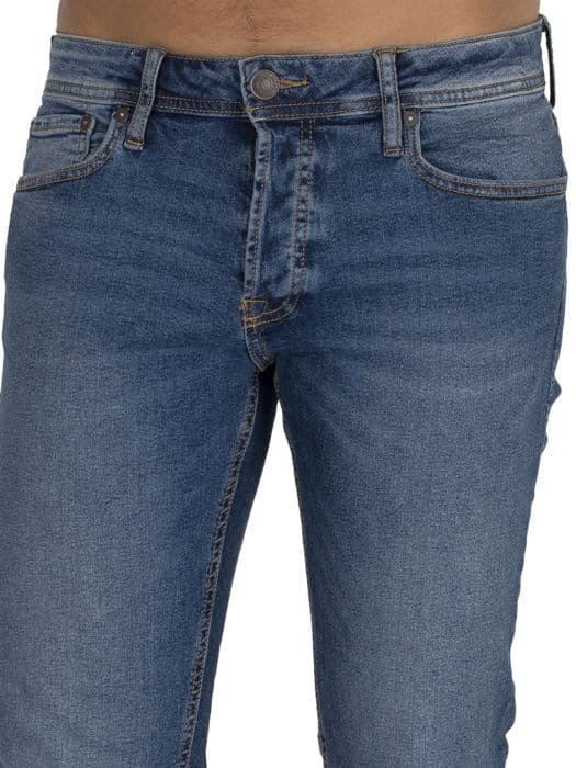 Jeans Slim - Jack &amp; Jones - Glenn Jiginal Na 031 - Blå denim - Storlek 31x32 - Slim fit