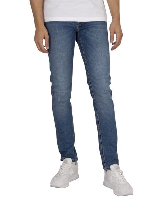 Jeans Slim - Jack &amp; Jones - Glenn Jiginal Na 031 - Blå denim - Storlek 31x32 - Slim fit