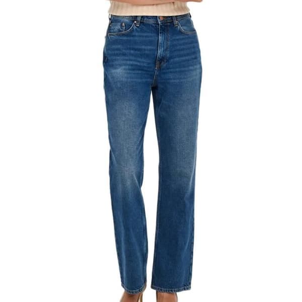 Jeans Dam - JDY - Densitet - Loose fit - Hög midja - 5 fickor