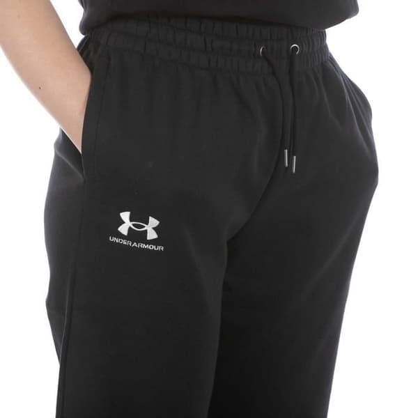Träningsbyxor - Under Armour - Essential Fleece - Svart - Dam - Storlek S