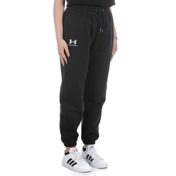 Träningsbyxor - Under Armour - Essential Fleece - Svart - Dam - Storlek S