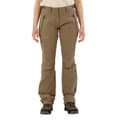 Miniatyrbild 1 av 7: Vaude Farley Stretch Capri Long T Zip Ii Byxor Brun 38 / Regular Kvinna