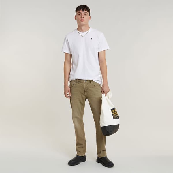 G-star Mosa Straight Fit Jeans Beige 33 / 32 Man