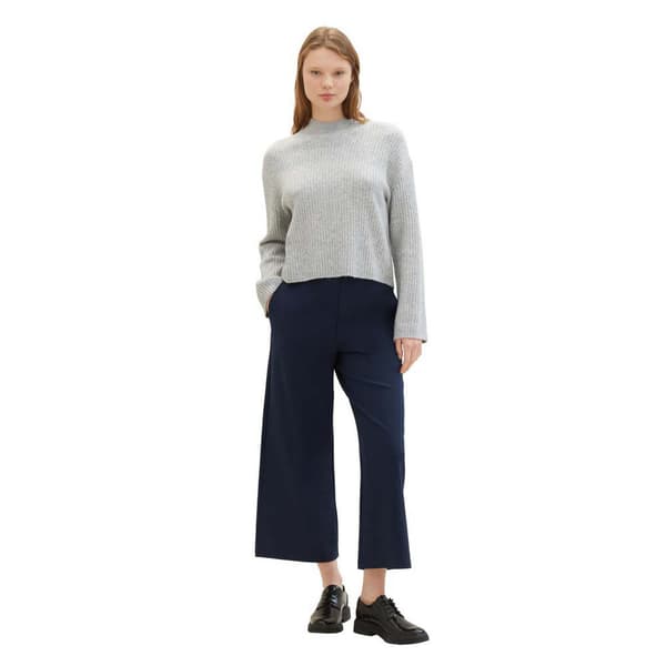 Tom Tailor 1042304 Easy Culotte Housut Sininen M Nainen
