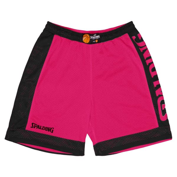 Spalding Reversible Shorts Svart,Rosa L Man