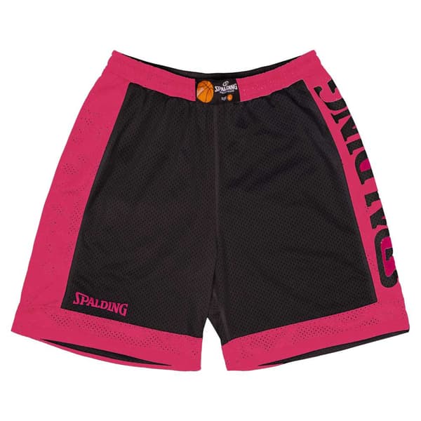 Spalding Reversible Shorts Svart,Rosa 2XL Man