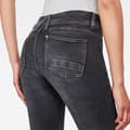 Miniatyrbild 3 av 7: G-star Lynn Mid Waist Super Skinny Jeans Grå 25 / 30 Kvinna