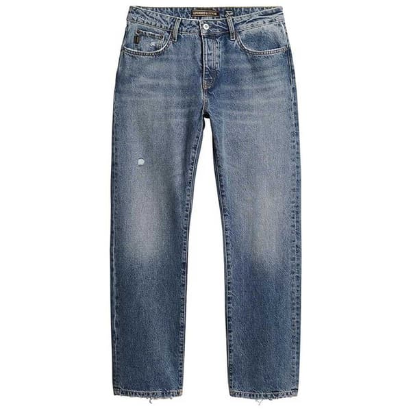 Superdry Vintage Straight Fit Farkut Sininen 29 / 32 Mies