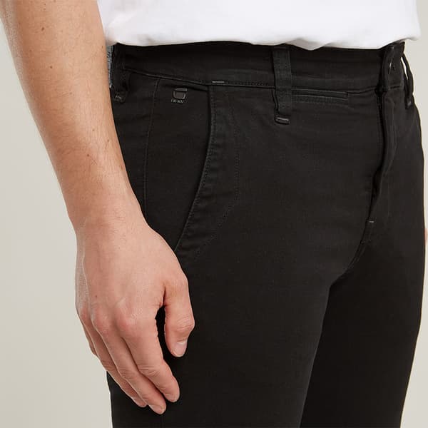 G-star D24734-c106 Skinny Fit Chinobukser Sort 33 / 32 Mand