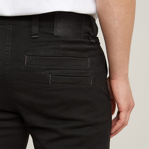 G-star D24734-c106 Skinny Fit Chinobukser Sort 33 / 32 Mand