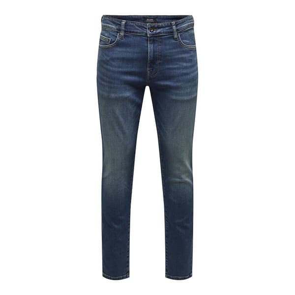 Only & Sons Loom One Dmbd 6817 Tai Slim Fit Farkut Sininen 30 / 32 Mies
