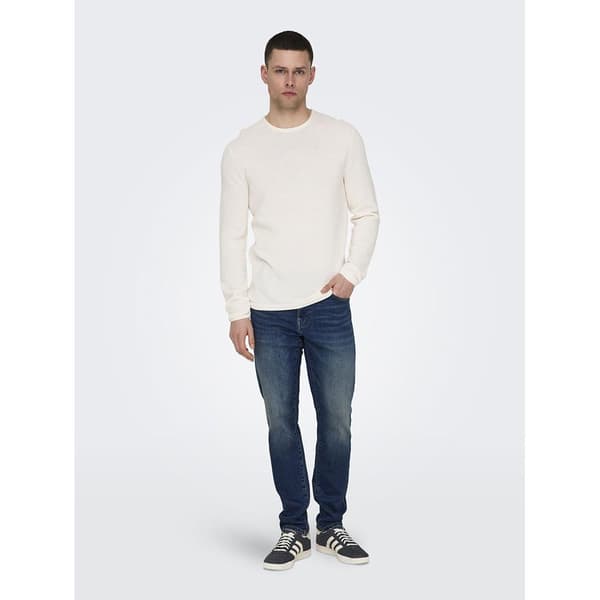 Only & Sons Loom One Dmbd 6817 Tai Slim Fit Farkut Sininen 30 / 32 Mies