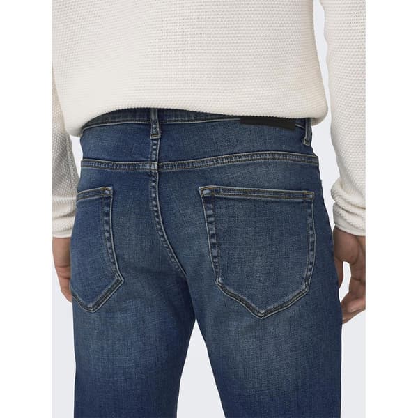 Only & Sons Loom One Dmbd 6817 Tai Slim Fit Farkut Sininen 30 / 32 Mies