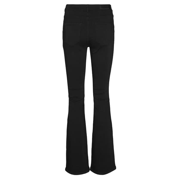 Vero Moda Flash Flared Fit Li140 Jeans Svart L / 32 Kvinna