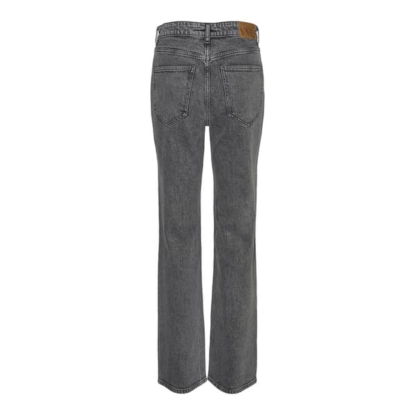 Vero Moda Tessa Straight Ra206 Højtaljede Jeans Grå 31 / 32 Kvinde