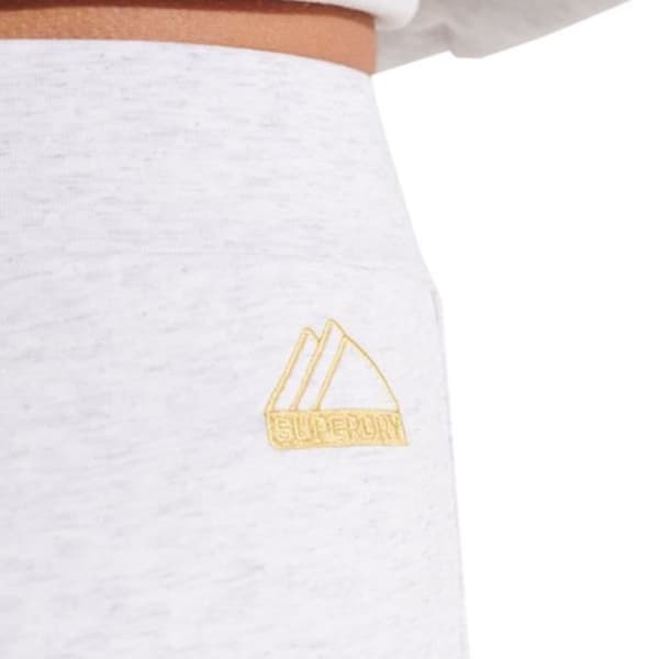 Dambyxor - SUPERDRY - Mountain Sport Flare - Grå - Elastisk midja - Broderad logotyp