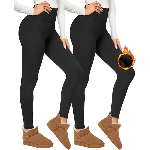 INF 2-Pakke leggings med fleecefor til kvinder