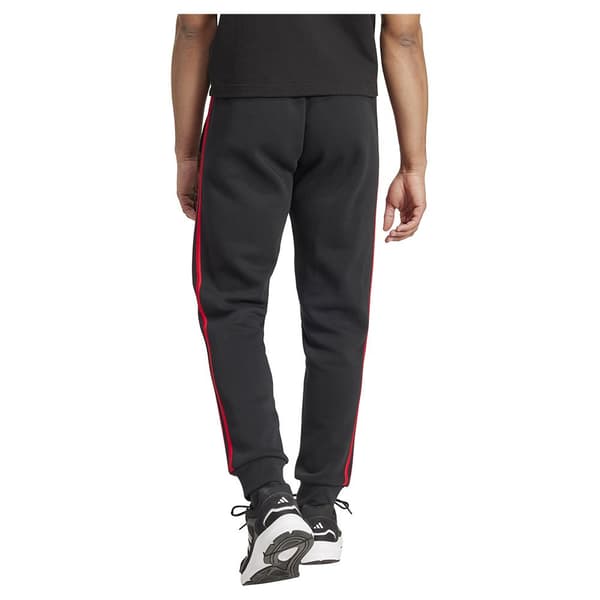 Adidas Essentials Fleece 3 Stripes Tapered Cuff Joggers Musta 2XL / Regular Mies