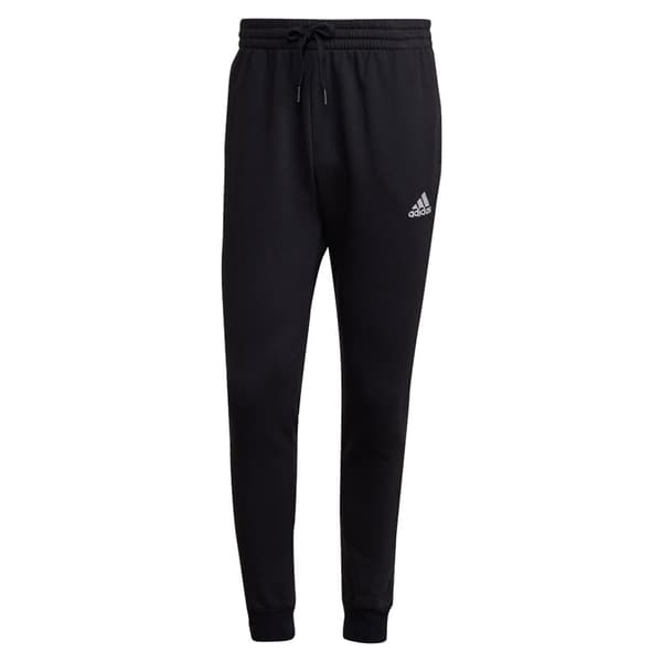 Adidas Essentials Regular Tapered Joggers Svart L / Tall 3 Man