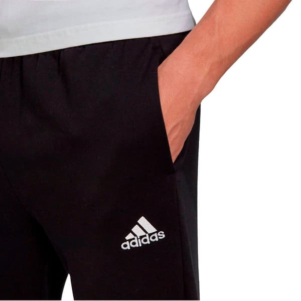 Adidas Essentials Regular Tapered Joggers Svart L / Tall 3 Man