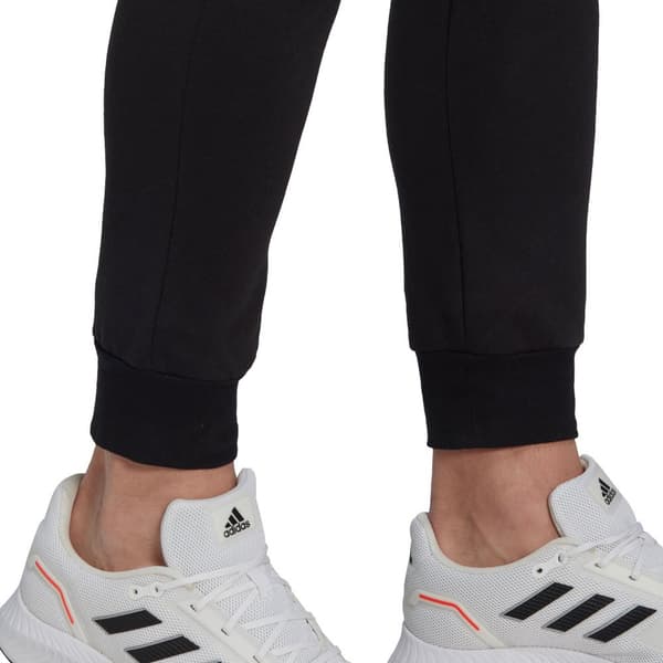 Adidas Essentials Regular Tapered Joggers Svart L / Tall 3 Man