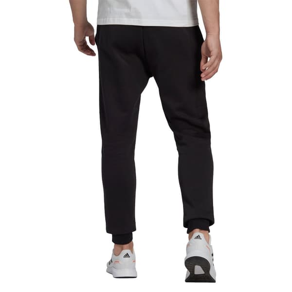 Adidas Essentials Regular Tapered Joggers Svart L / Tall 3 Man