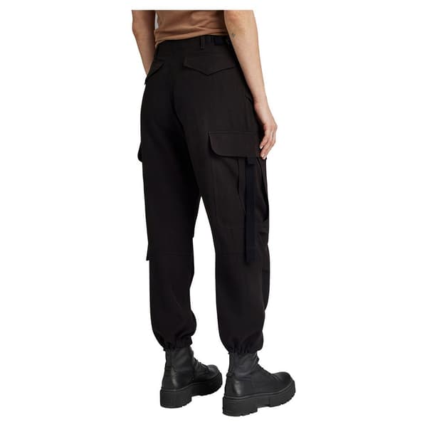 G-star Cropped Drawcord Cargo Housut Musta 27 Nainen