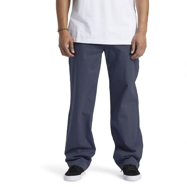 Dc Shoes Worker Relaxed Chinobukser Grå 34 / 34 Mand