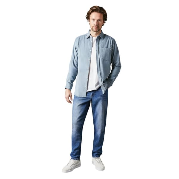 Maine Mens Mid Wash Slim Jeans