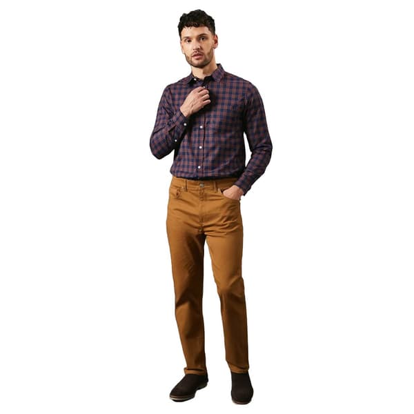 Maine Mens Twill Stretch Straight Leg Jeans