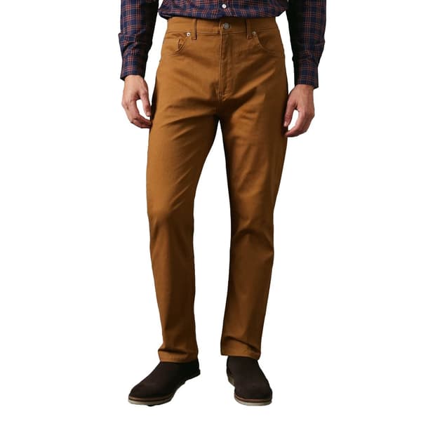 Maine Mens Twill Stretch Straight Leg Jeans
