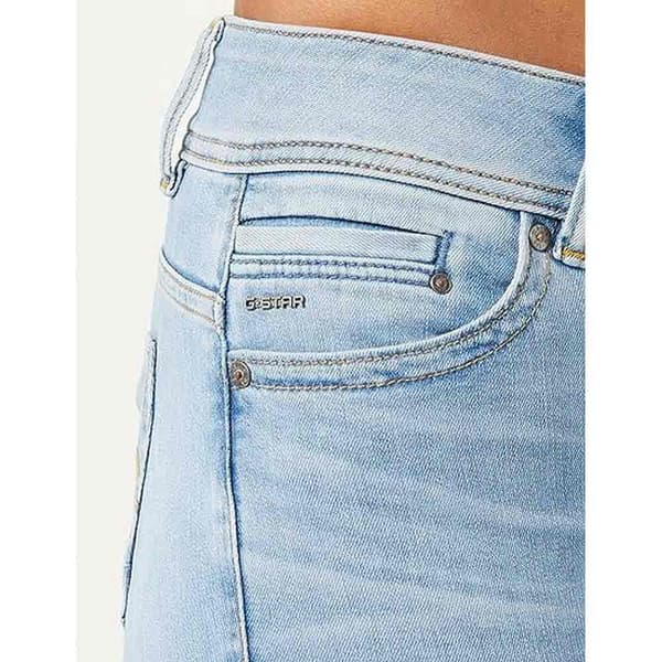 G-star Midge Saddle Mid Straight Fit Jeans Blå 28 / 32 Kvinna