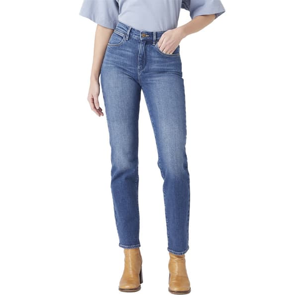 Wrangler Straight Jeans Blå 28 / 30 Kvinna