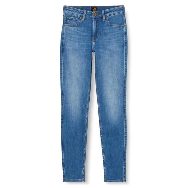 Lee Scarlett High Skinny Fit Jeans Blå 30 / 31 Kvinde