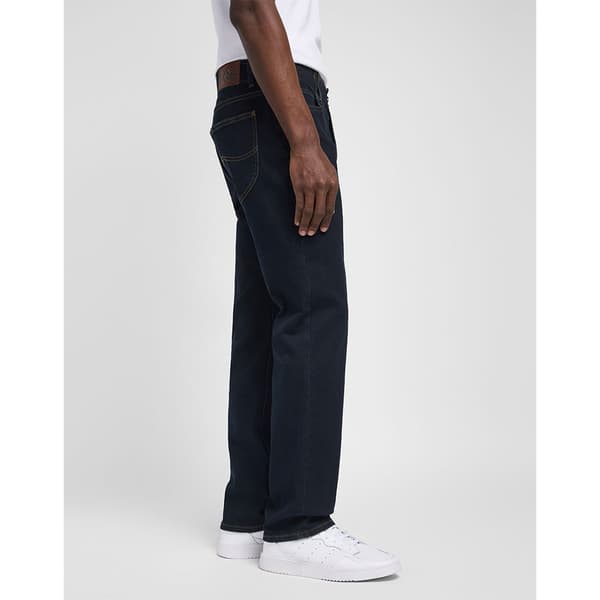 Lee Straight Fit Mvp Jeans Sort 40 / 30 Mand
