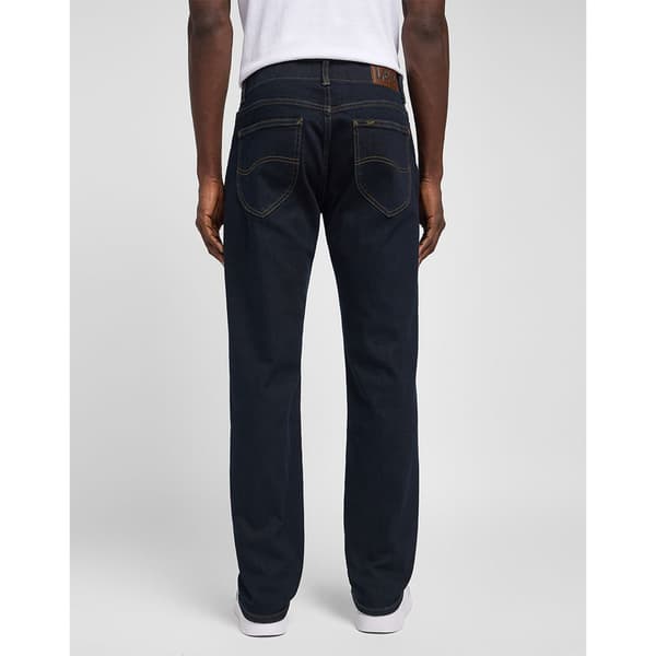 Lee Straight Fit Mvp Jeans Sort 40 / 30 Mand