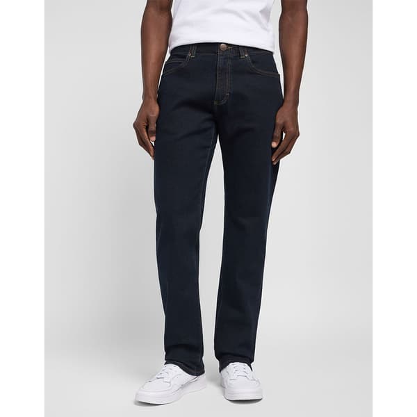 Lee Straight Fit Mvp Jeans Sort 40 / 30 Mand