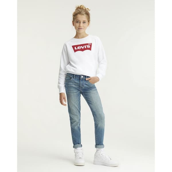 Levi´s ® Kids 710 Super Skinny Byxor Blå 12 Years Flicka