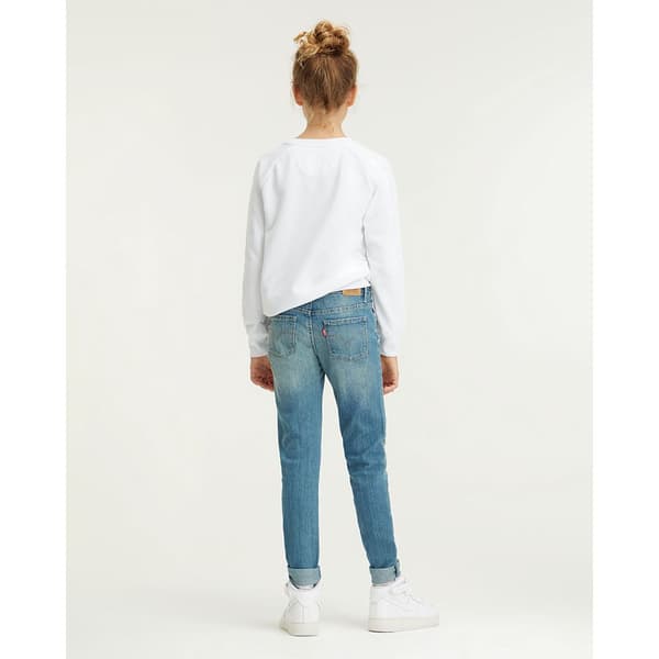 Levi´s ® Kids 710 Super Skinny Byxor Blå 12 Years Flicka