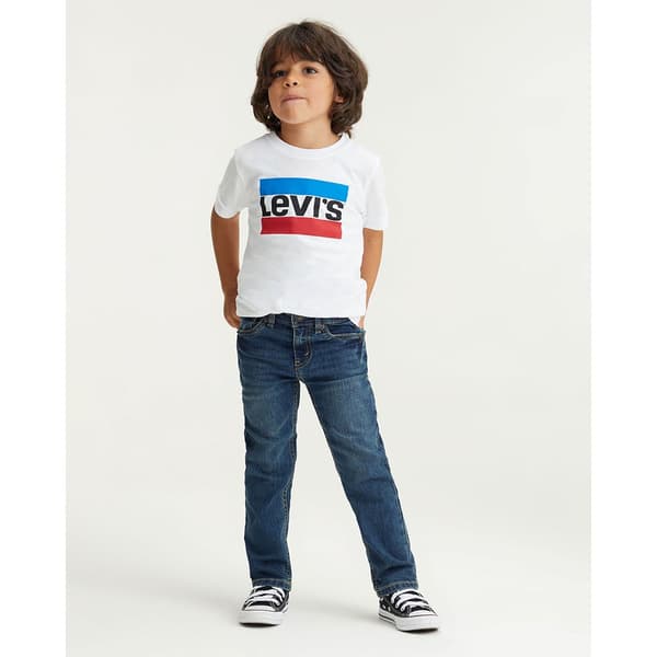 Levi´s ® Kids 511 Slim Byxor Blå 16 Years Pojke