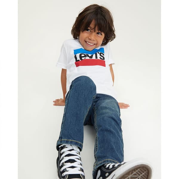 Levi´s ® Kids 511 Slim Byxor Blå 16 Years Pojke