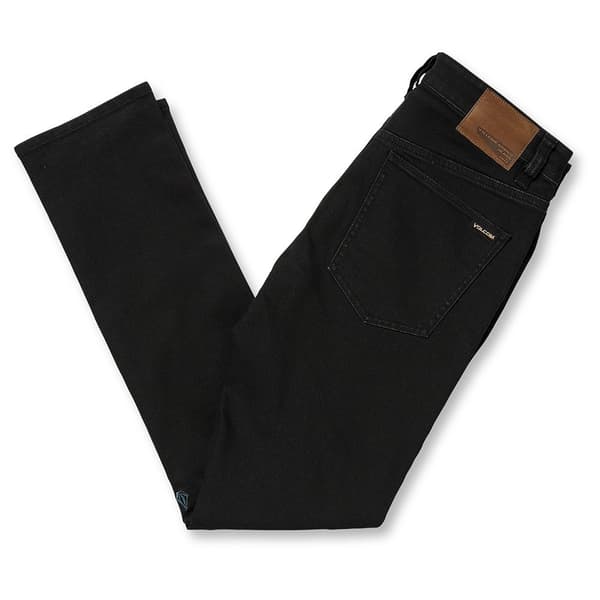 Volcom 2x4 Jeans Sort 30 / 32 Mand