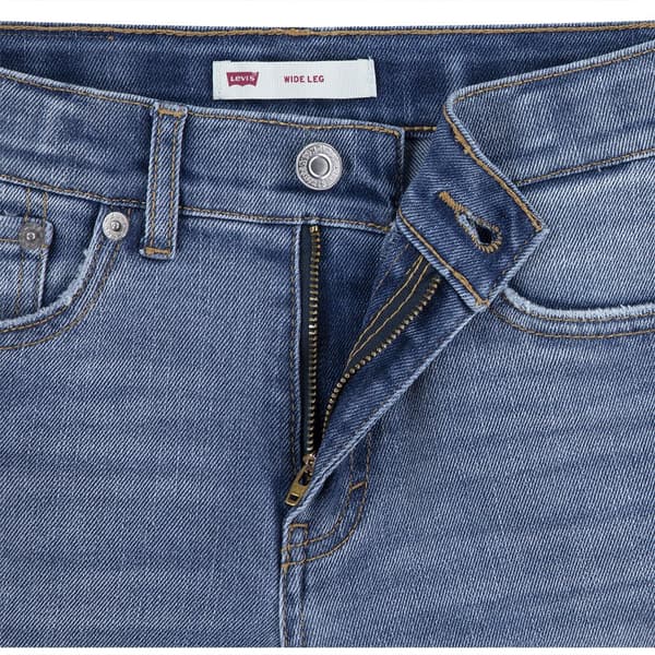 Levi´s ® Kids Wide Legs Jeans Blå 6 Years Pige
