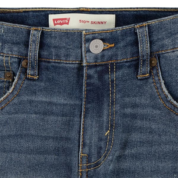 Levi´s ® Kids 8ej112-m9s 510 Skinny Fit Jeans Blå 12 Years Pojke