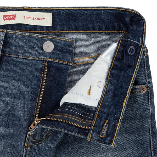 Levi´s ® Kids 8ej112-m9s 510 Skinny Fit Jeans Blå 12 Years Pojke