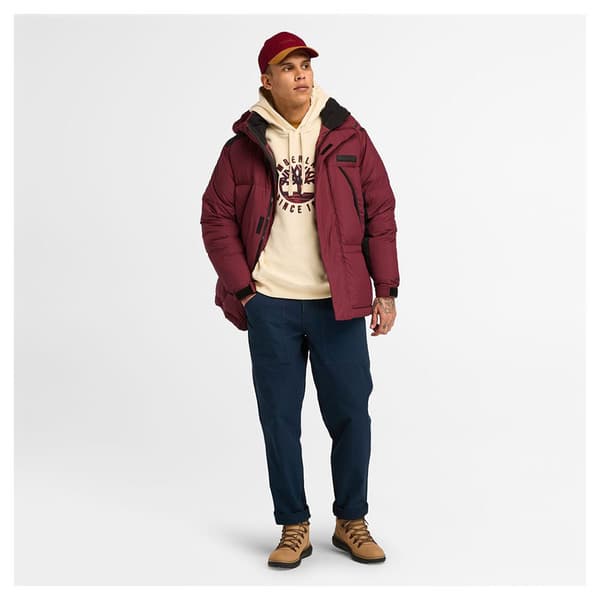 Timberland Goffstown Washed Canvas Fatigue Byxor Blå 34 / 32 Man