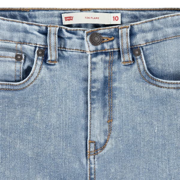 Levi´s ® Kids 726 high rise flare jeans Byxor Blå 6 Years