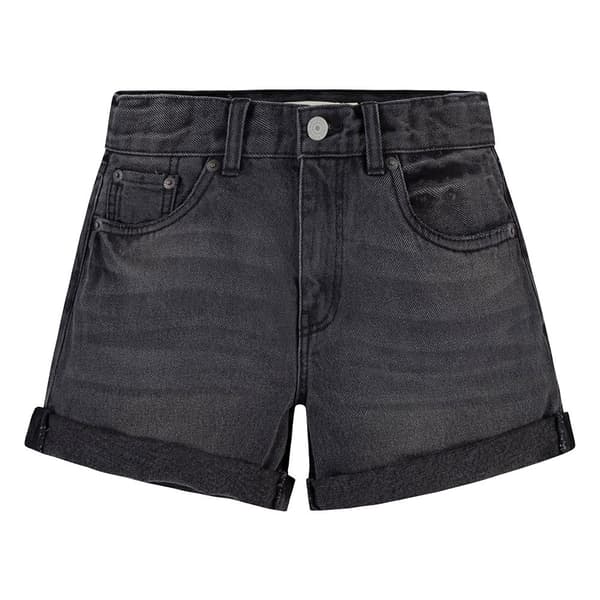 Levi´s ® Kids Mini Mom Roll Cuf Shorts Grå 24 Months