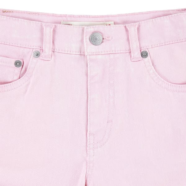 Levi´s ® Kids Twill Mini Mom Roll Cuff Shorts Rosa 10 Years