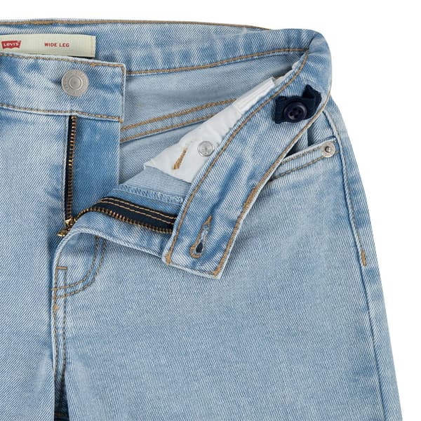 Levi´s ® Kids Wide Leg Jeans Housut Sininen 5 Years
